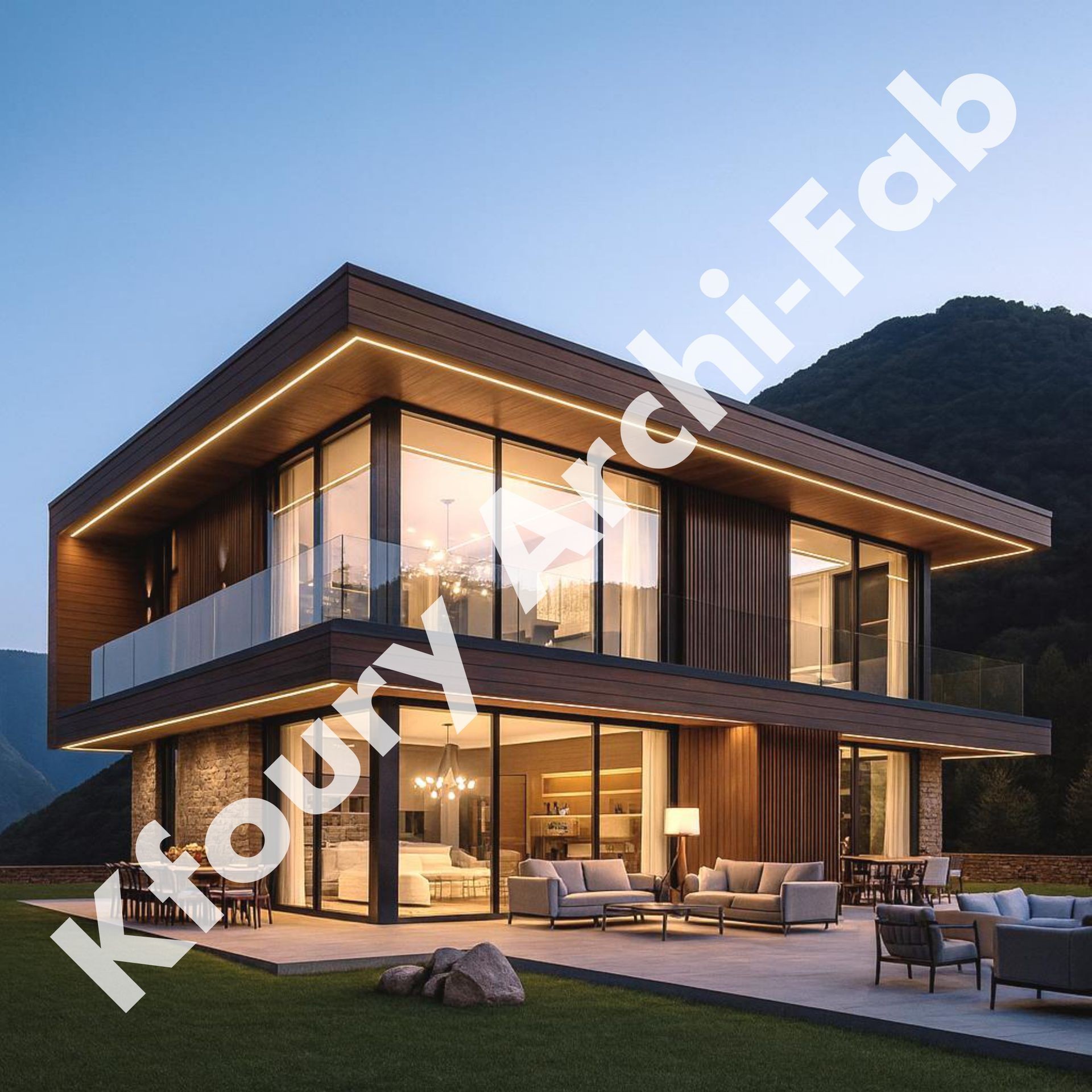 Kfoury Archi-Fab Prefab (Customizable Dimensions Available)