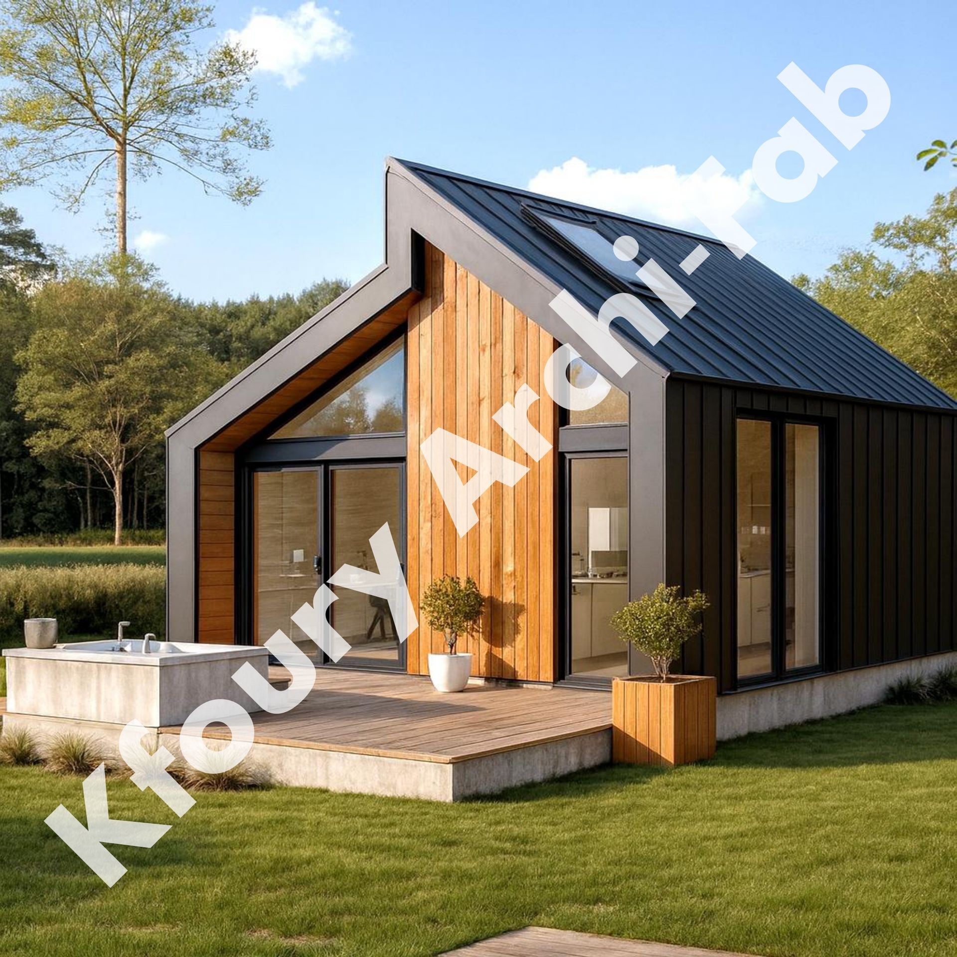 Kfoury Archi-Fab Prefab (Customizable Dimensions Available)