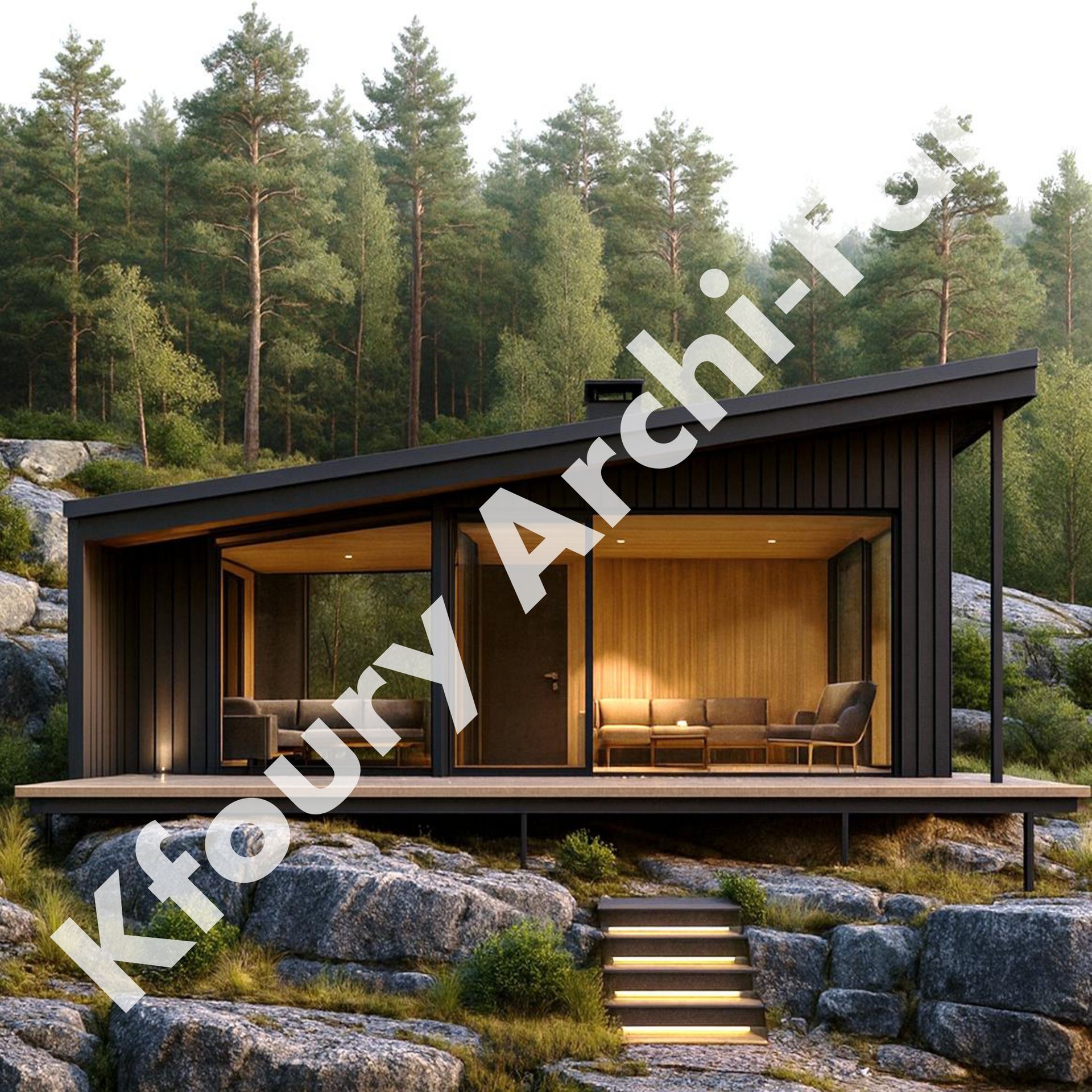 Kfoury Archi-Fab Prefab (Customizable Dimensions Available)