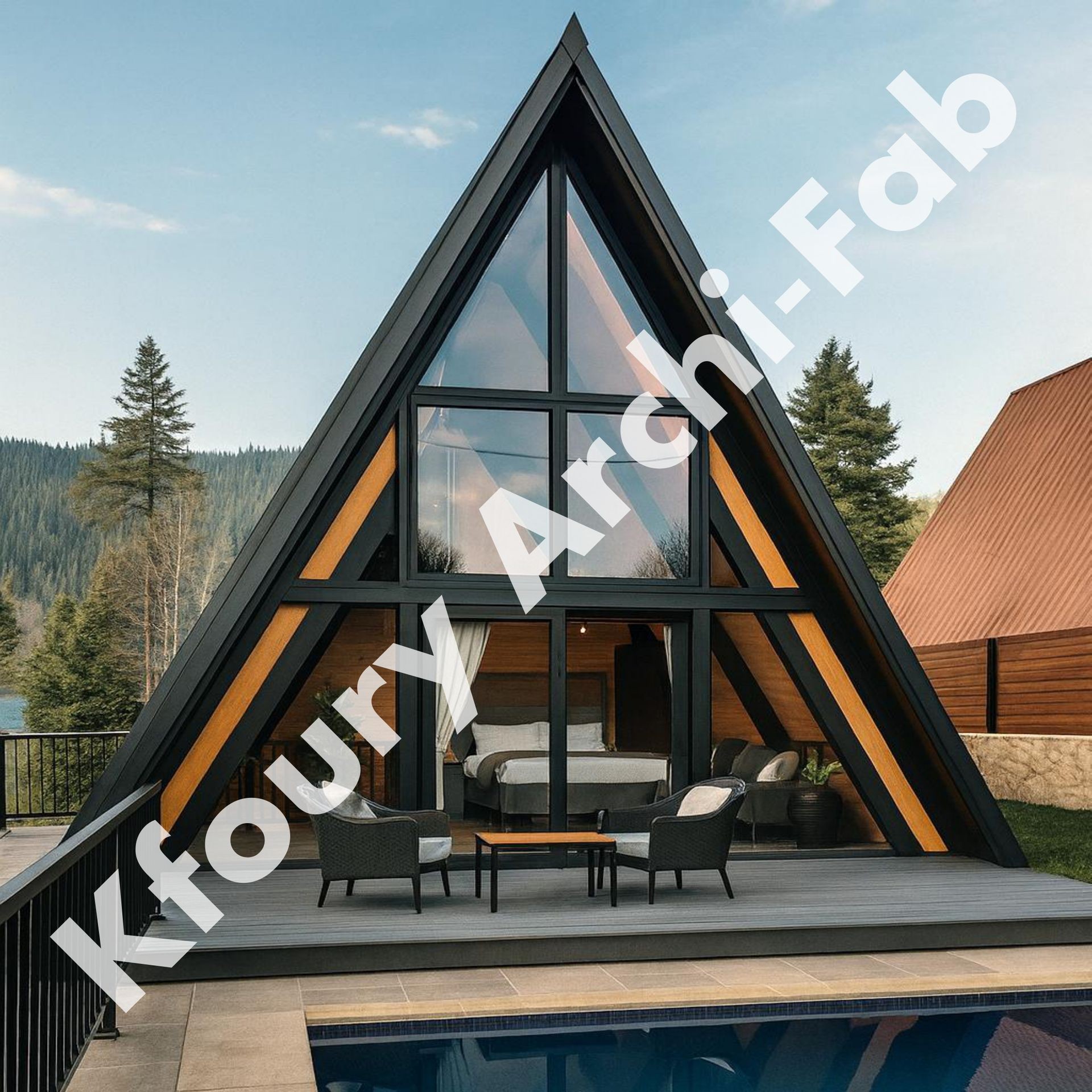 Kfoury Archi-Fab Prefab (Customizable Dimensions Available)