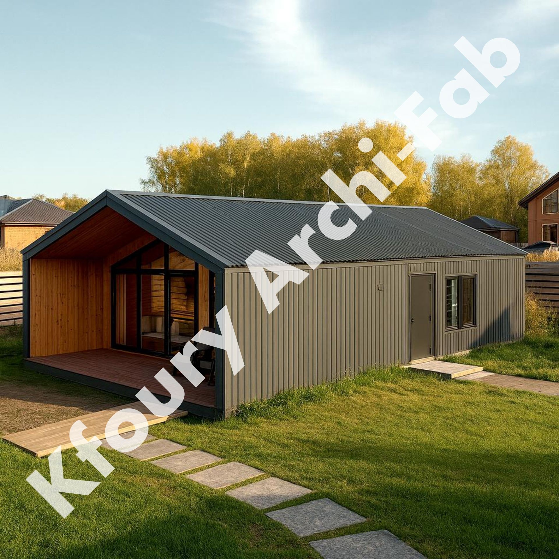 Kfoury Archi-Fab Prefab (Customizable Dimensions Available)