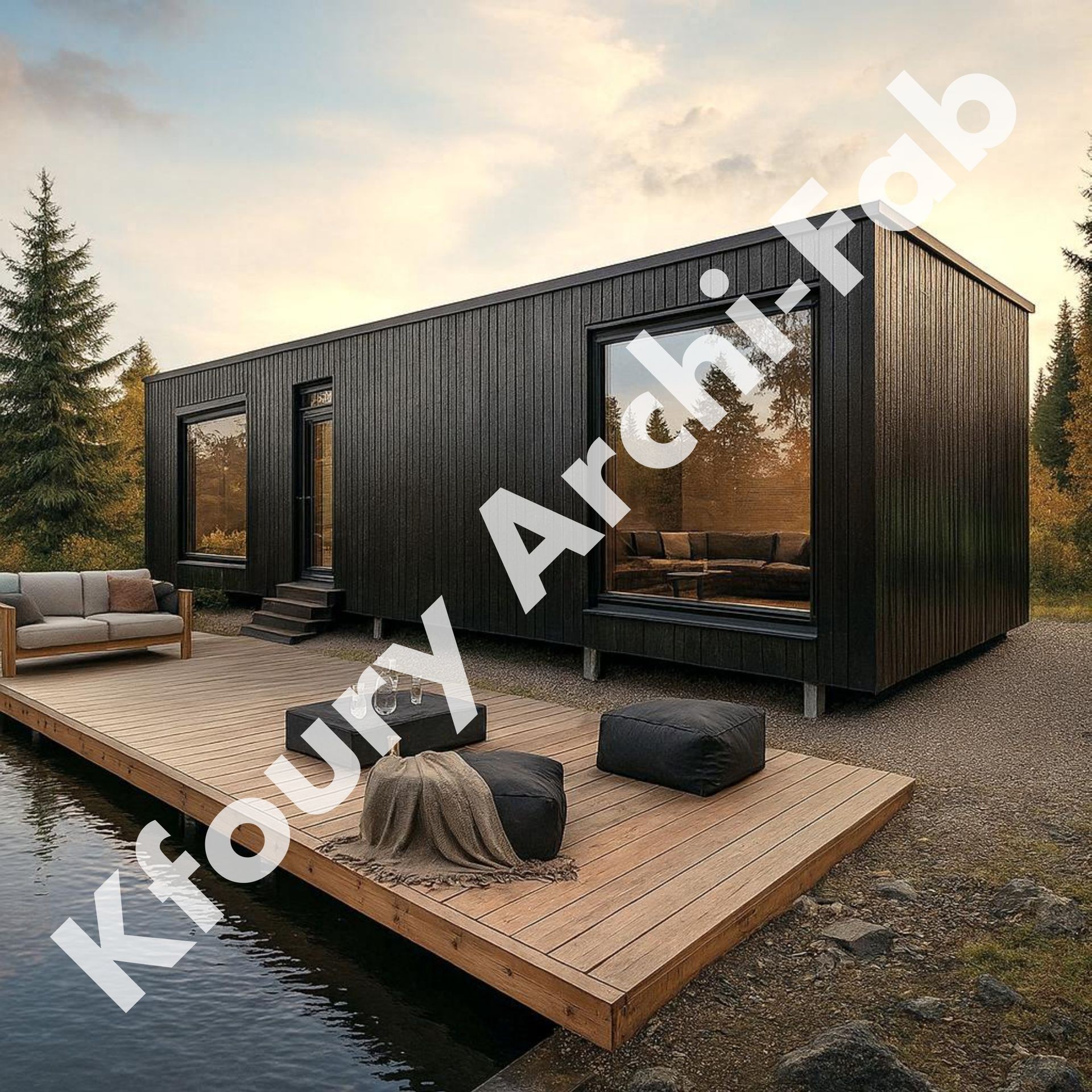 Kfoury Archi-Fab Prefab (Customizable Dimensions Available)